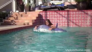 Teal Conrad Shows Big Tits And Pussy Lips In Dirty Talk!