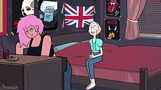 Not so mystery girl new in the cartoon parody series