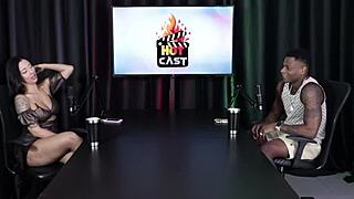 Will Mastro Sheer Red In Glamour Lingerie!