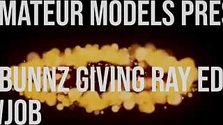 i'm elana bunnz, and i just gave a sloppy blowjob to my friend, cum everywhere