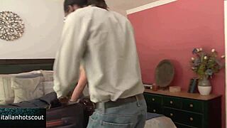 Sexy Curvy Girl Licks Swollen Pussy Then Fucks Black Lover Doggy