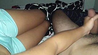 Stepsister With Tight Pussy Gets Horny Watching Shrek, Asks For Fuck And Creampie