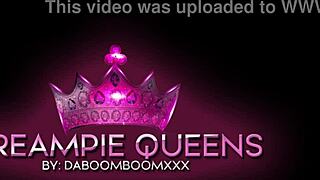 ebony tattooed woman in hotel gives blowjob, cowgirl creampie with big black monster cock