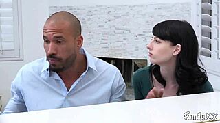 Alex Harper shows what her stepdad