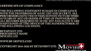 master dominates teen lena with two slaves.