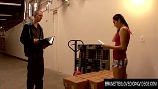 latina teen rachel rose shows her blowjob talents to the boss 😏