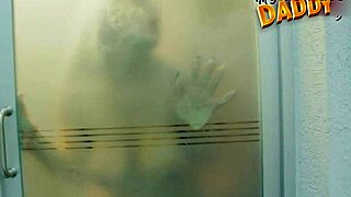 Watch me fuck my blonde girlfriend with this monster cock in the steam?