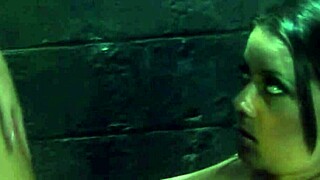 sexy german babes strip and rip clothes in lesbian action