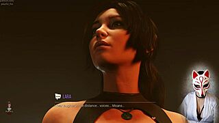 Wow, Lara Croft masturbates to orgasm in episode 1!