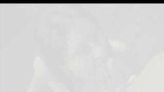 Hot brunette endures hard fucking