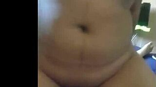 Latina Feels Intense Orgasm Riding At Home