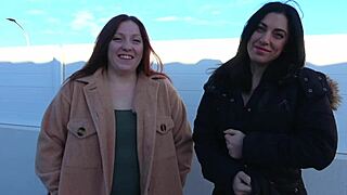 i'm teen bbw lilly, my first lesbain experience with big tits and ass