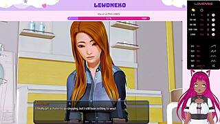 Vtuber Lewdneko PLAYS Harem Hotel in wild part 16