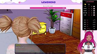 Vtuber Lewdneko PLAYS Harem Hotel in wild part 16