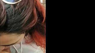 Public sex a Colombian student on campus encountered gets witnessed by security guard