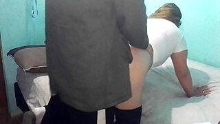 Hot emo couple f*ck on cam while having sex in doggy style