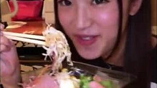 yumi-chan 20yo college beauty in cosplay gym outfit