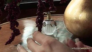 three naughty babes hang out together outdoor