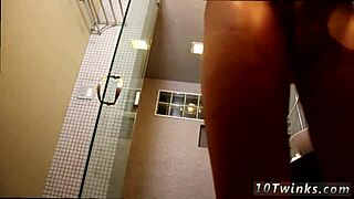 fat man barebacks boyfriend in bathroom