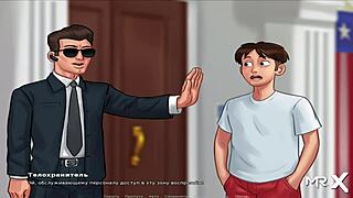 Rich girl in dirty maid costume