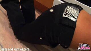 Teasing You in Super Tight Skinny Jeans