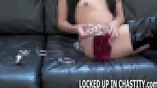 I will ensure you can't touch your cock with toys and bondage