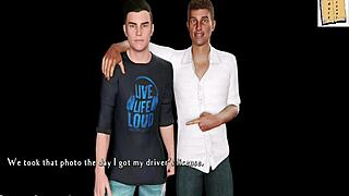 in this dik chick route, the brunette teen with big tits gets kinky in 3d anime