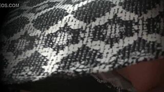 My wife without panties in church