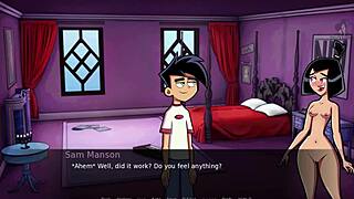 danny phantom goth girl feels intense pleasure in amity park