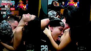 Natasha Steffens Moans in Public Tit Sucking