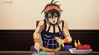 Namco Bandai partners with Llp fetishizing old-school anime Jojos Bizarre Adventure