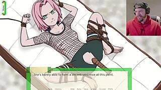 Sakura Bent Over In Doggystyle BDSM Hentai Uncensored Jikage Rising