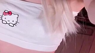 スイート・イートン、タイト白レギンスで挑発、すごい！