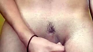 Me Masturbo con Cock Shaved Masturbation