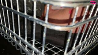 Nasty Girl Masturbates Vigorously In A Shopping Trolley Outdoors