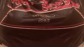 Strange Fetish For Wet Bra In Bath