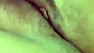 small tits amateur masturbates solo with hairy pussy in part two.