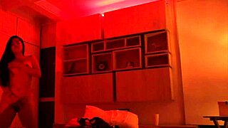 i watch linda houston dance under the red lights, feeling the energy