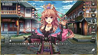 Asian anime hentai scene with forced violation