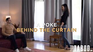 shay sights pokes jayden marcos behind the curtain