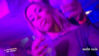 my blonde is making up and i eat her ass good, we went to the funk party and i came back so horny to cum inside her