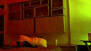 i watch linda houston dance under the red lights, feeling the energy