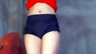 Are Those Big Tits Getting Squeezed in That Tight Outfit?