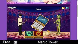 magic tower erotic anime hentai game