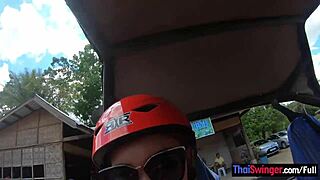 atv ride with thai girlfriend led to hardcore fucking later