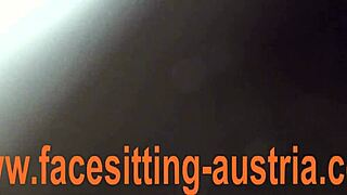 German Mistress becomes flirty and rather assertive in high-definition facesitting performance
