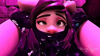 Mei explores unknown life form in bondage