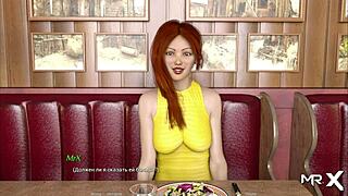 Acting lessons - babe goes on date without panties