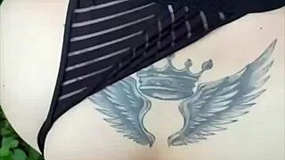 Our forest hike turned into homemade fucking