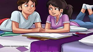 Summertimesaga - Headmistress Punishes Students with Intense Creampie in E2 10